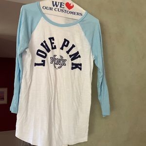 VS pink long sleeved shirt